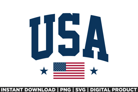 4th of July USA Flag Patriotic T-Shirt Graphics