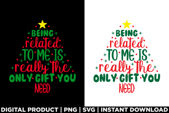 Funny Christmas Tee: A Festive Graphics Asset for T-Shirt Designs