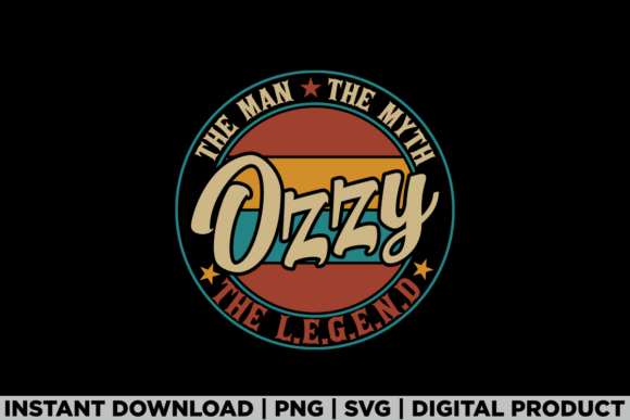 Ozzy the Man the Myth the Legend Dad Tee: A Graphics Gem