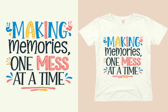 Retro Mama T-Shirt Design: A Vintage Graphics Gem